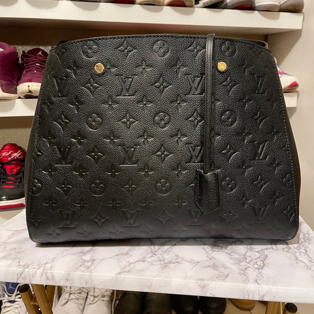 Louis Vuitton Montaigne GM. Empreinte